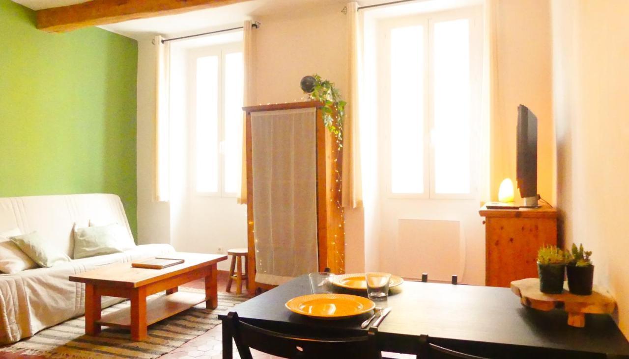 Studio Lironsd'Elle - Coeur Du Village Gréoux-les-Bains Dış mekan fotoğraf